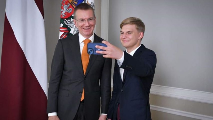Junior Achievement Latvia līderu programmas dalībnieki
